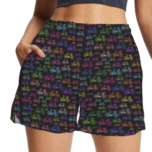 Bicycles Black Zip Pocket Shorts up to 5 XL (FWS)