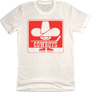 Calgary Cowboys Red Logo