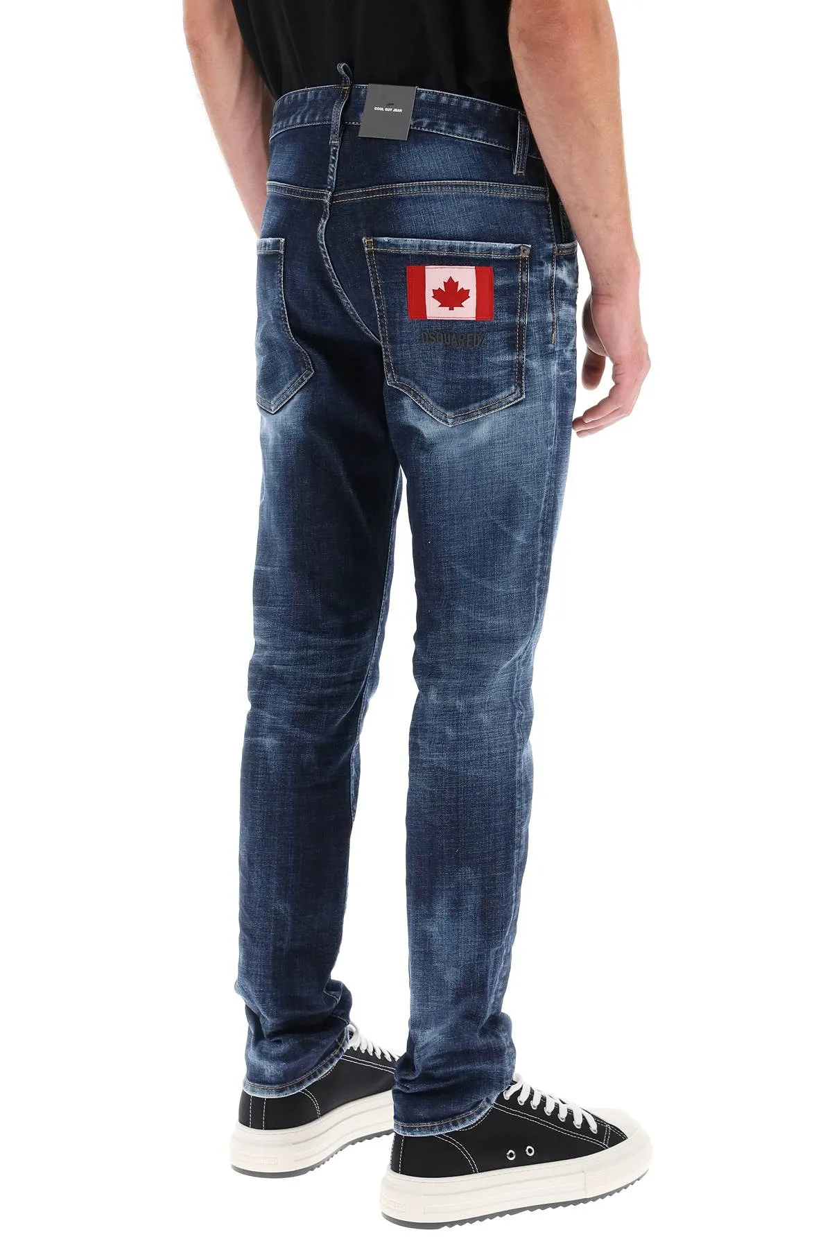 dark clean wash cool guy jeans