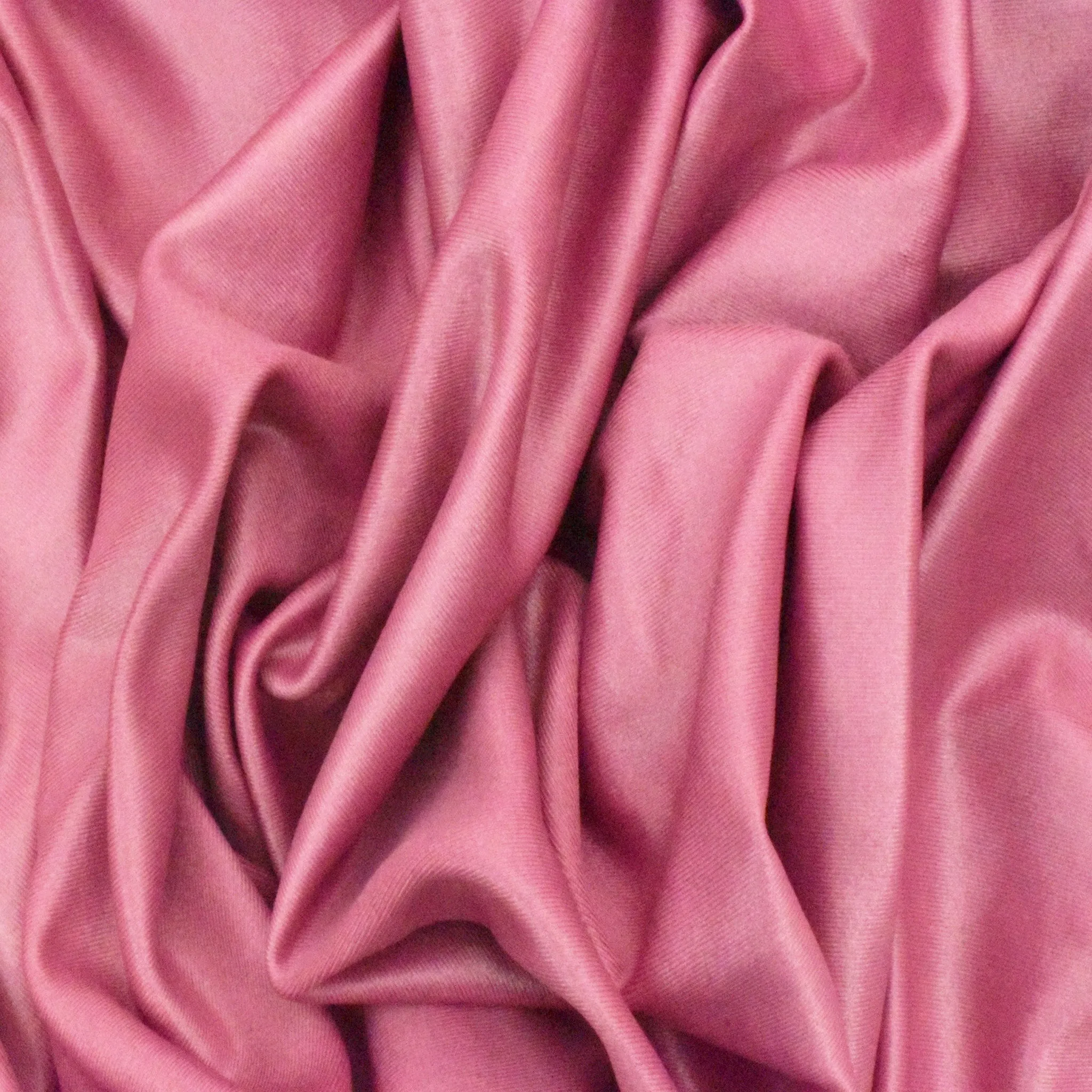 Doll Pink Famous Maker Stretch Satin Tricot Yoga Activewear Fabric
