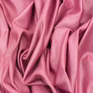 Doll Pink Famous Maker Stretch Satin Tricot Yoga Activewear Fabric