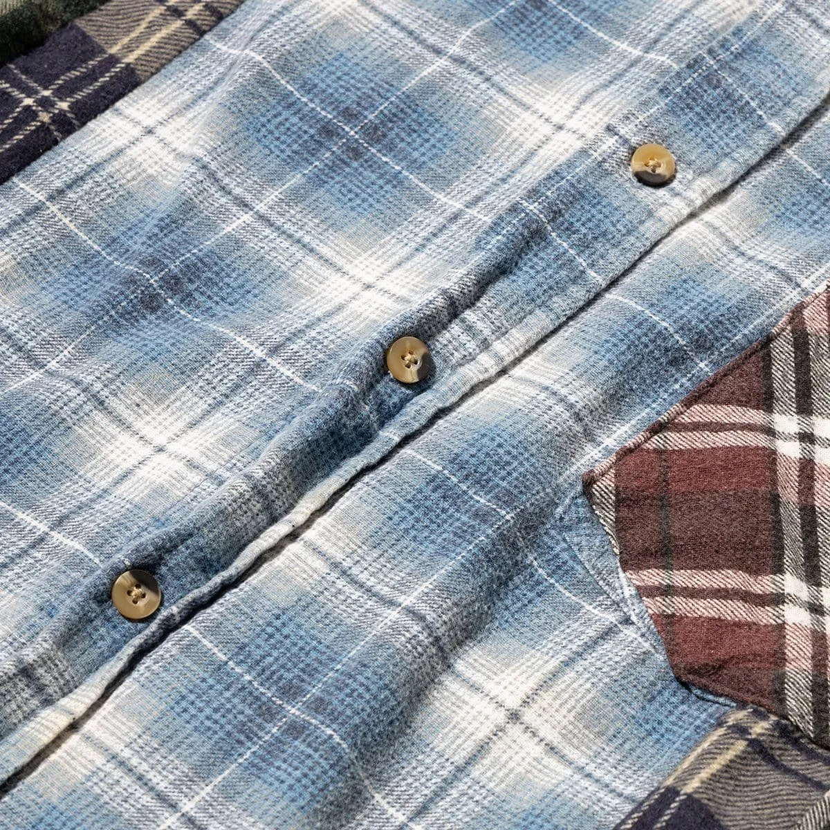FLANNEL SHIRT - WIDE 7 CUTS SHIRT SS20 18