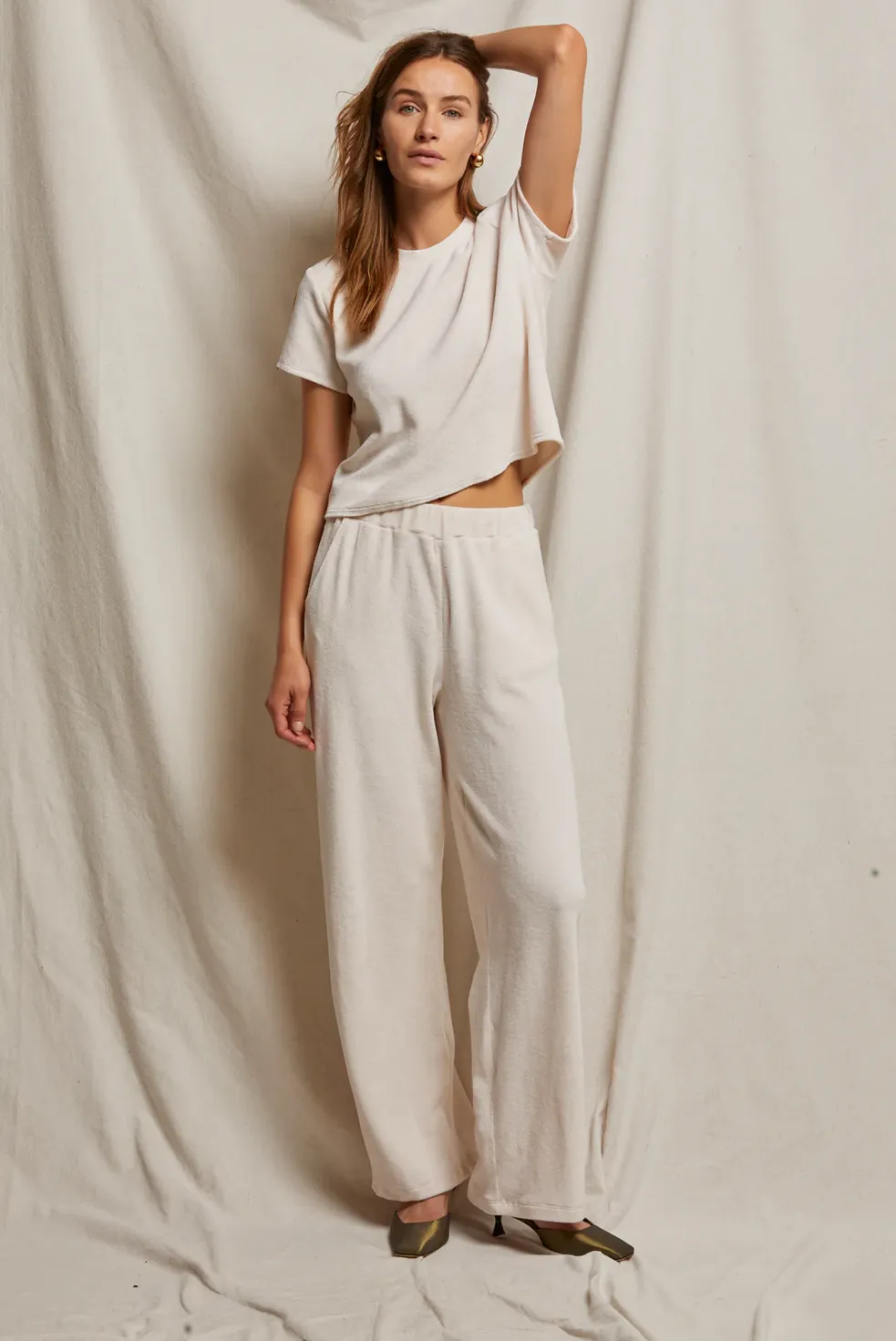 Holly Velour Relaxed Leg Sweatpant