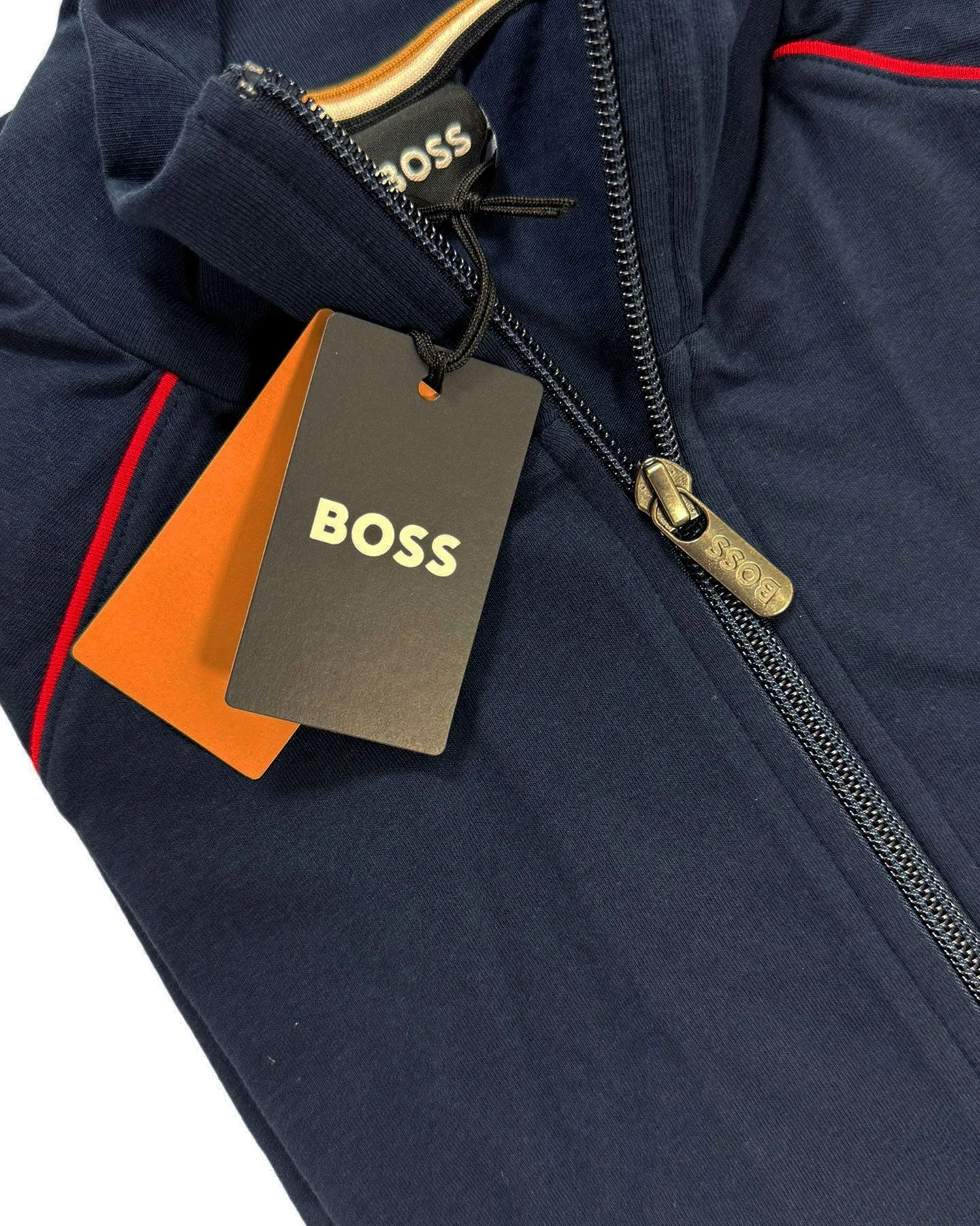 Hugo Boss Zip Sweater Track Suit Dark Blue S SALE