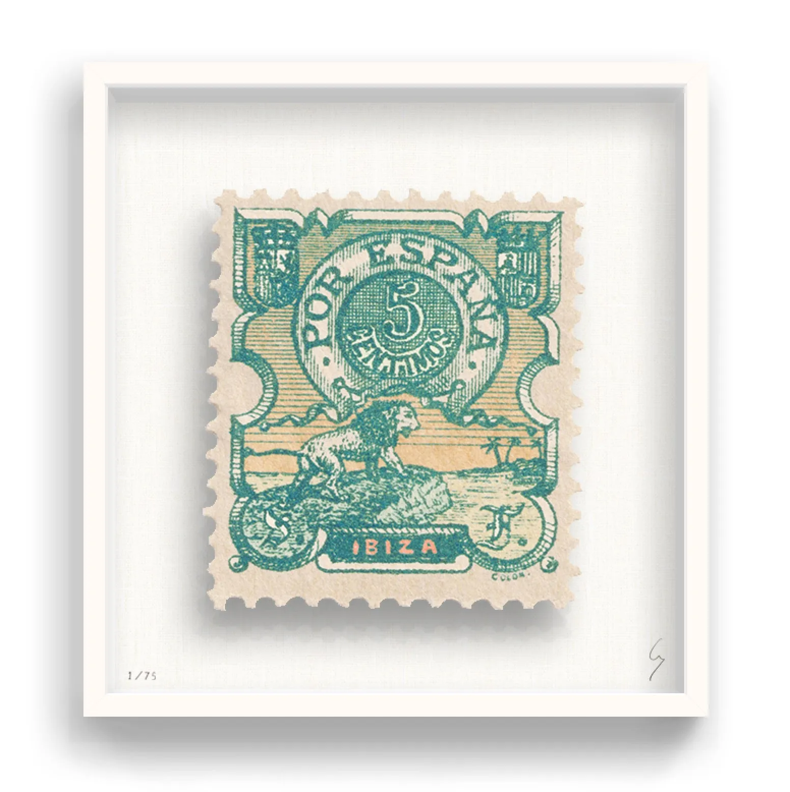 Ibiza Stamp