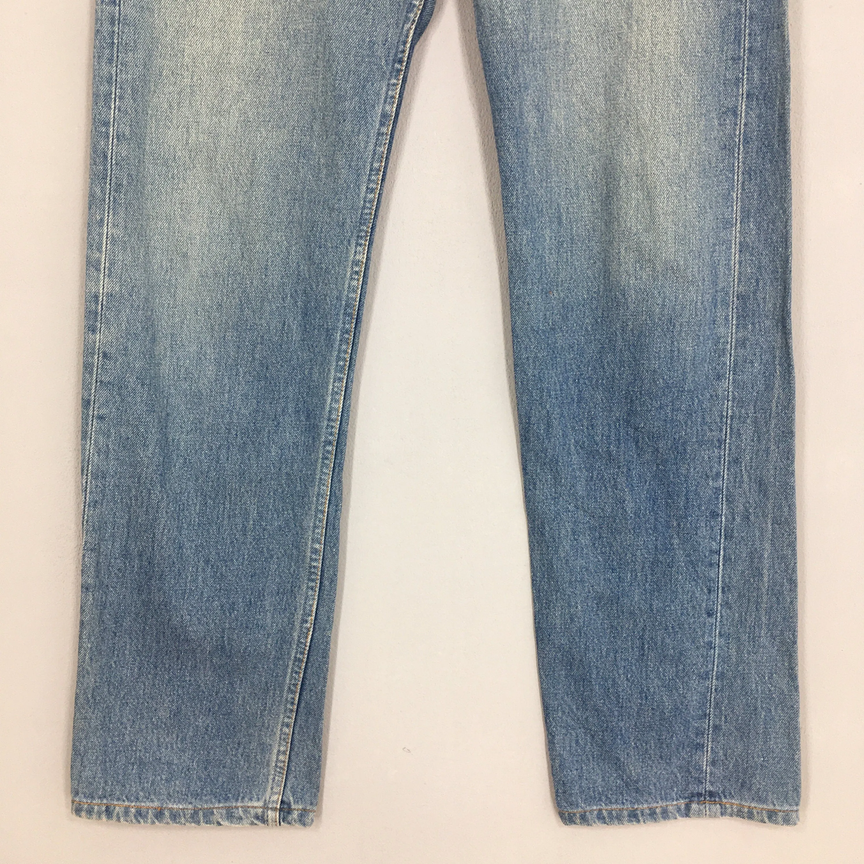 Levi's 501 Faded Blue Light Wash Jeans Size 29x31