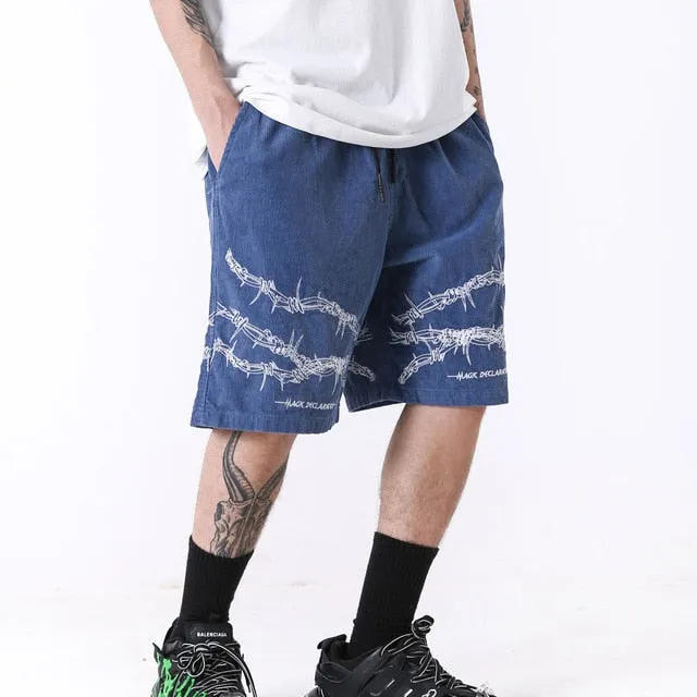 Magic Declaration Savage Barbed-Wire Shorts
