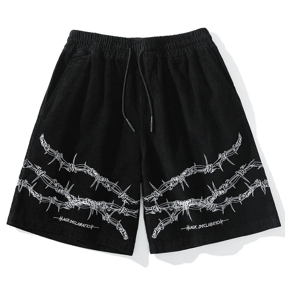 Magic Declaration Savage Barbed-Wire Shorts