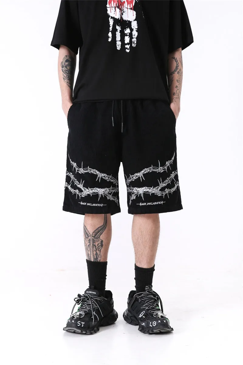 Magic Declaration Savage Barbed-Wire Shorts
