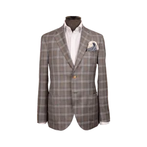 McKINNON AIR BEIGE AND BLUE CHECK