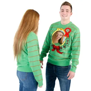 Mirror Ugliest Sweater Award Ugly Christmas Xmas Sweater