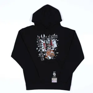 Portland Trail Blazers Mitchell & Ness Big Face Black Hoodie