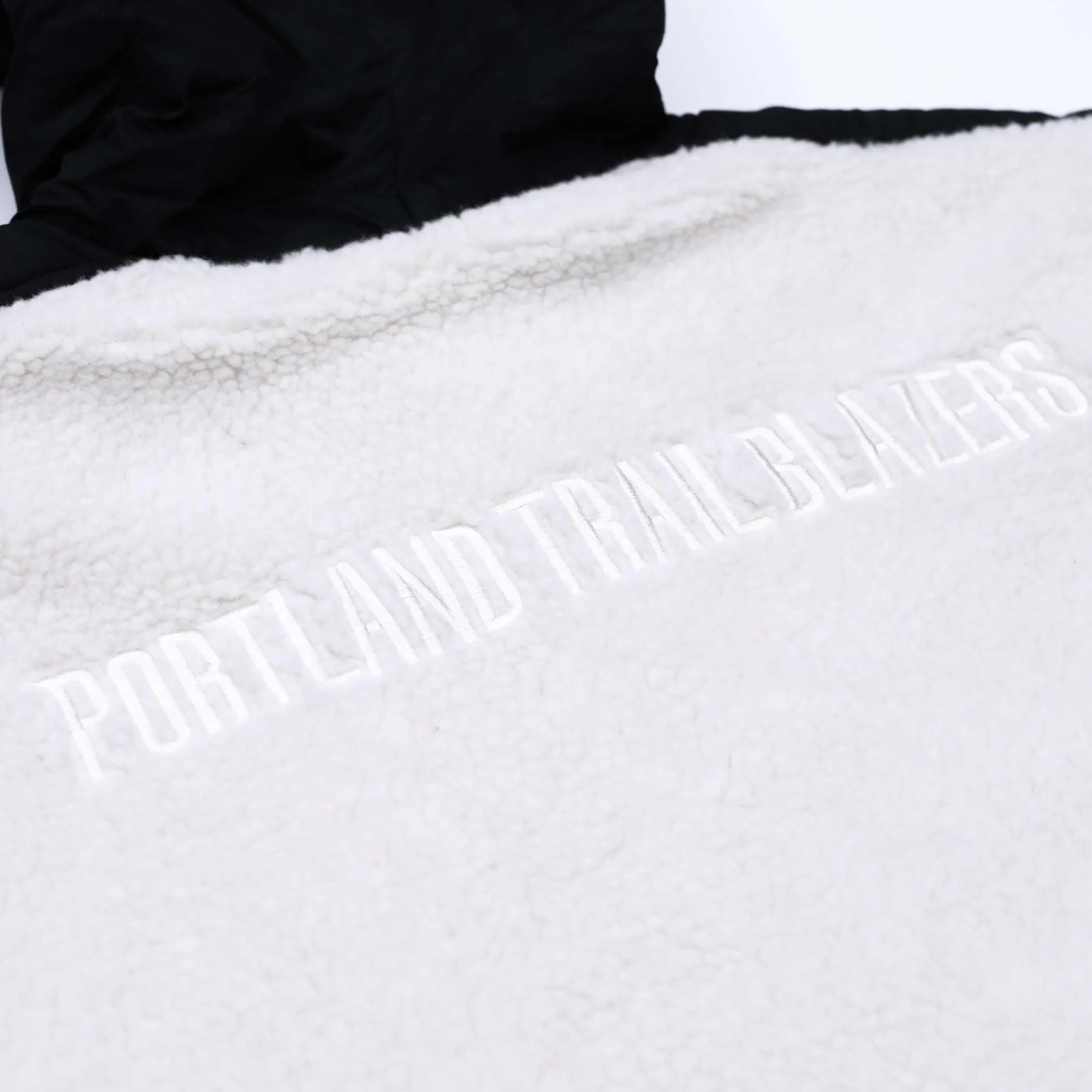 Portland Trail Blazers New Era Women's Quarterzip Jacket