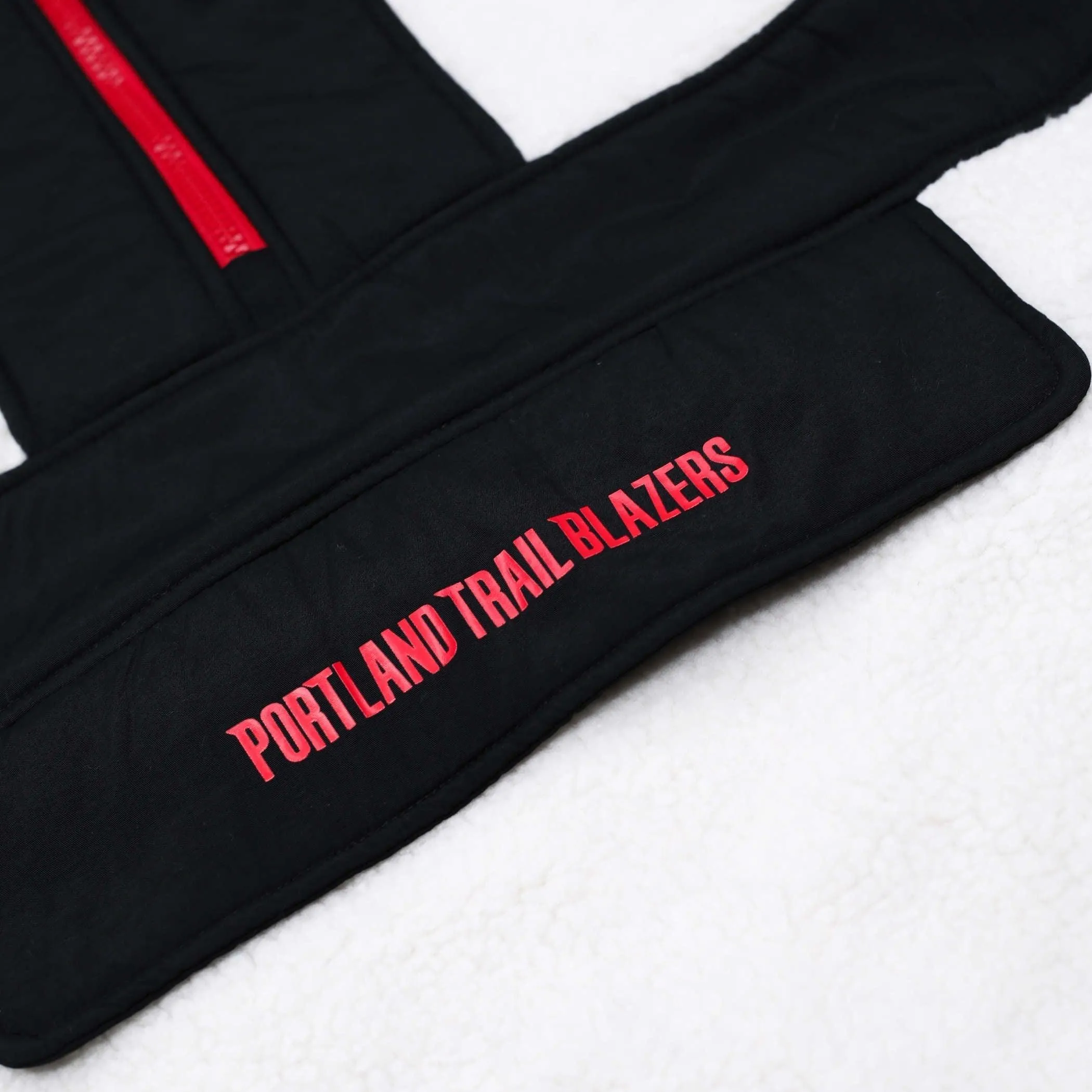 Portland Trail Blazers New Era Women's Quarterzip Jacket