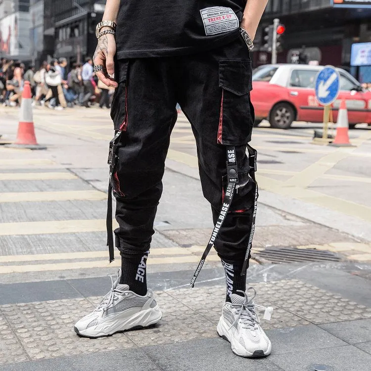 Prowow 2021 New Summer Black Hip Hop Cargo Pants Men Streetwear Cotton Joggers Fashion Sweatpants Casual Harem Trousers