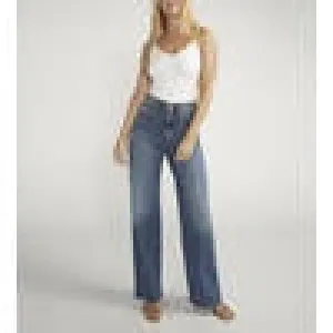 Silver high rise trouser l28918rcs309