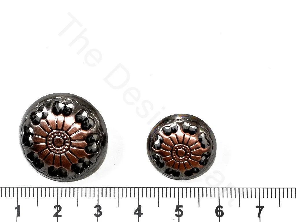 Silver Rose Gold Designer Suit Buttons