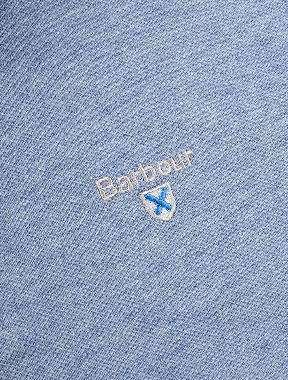 Tartan Cotton Polo Shirt Blue