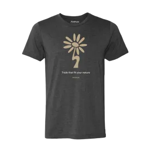 Wildflower Tee - Charcoal