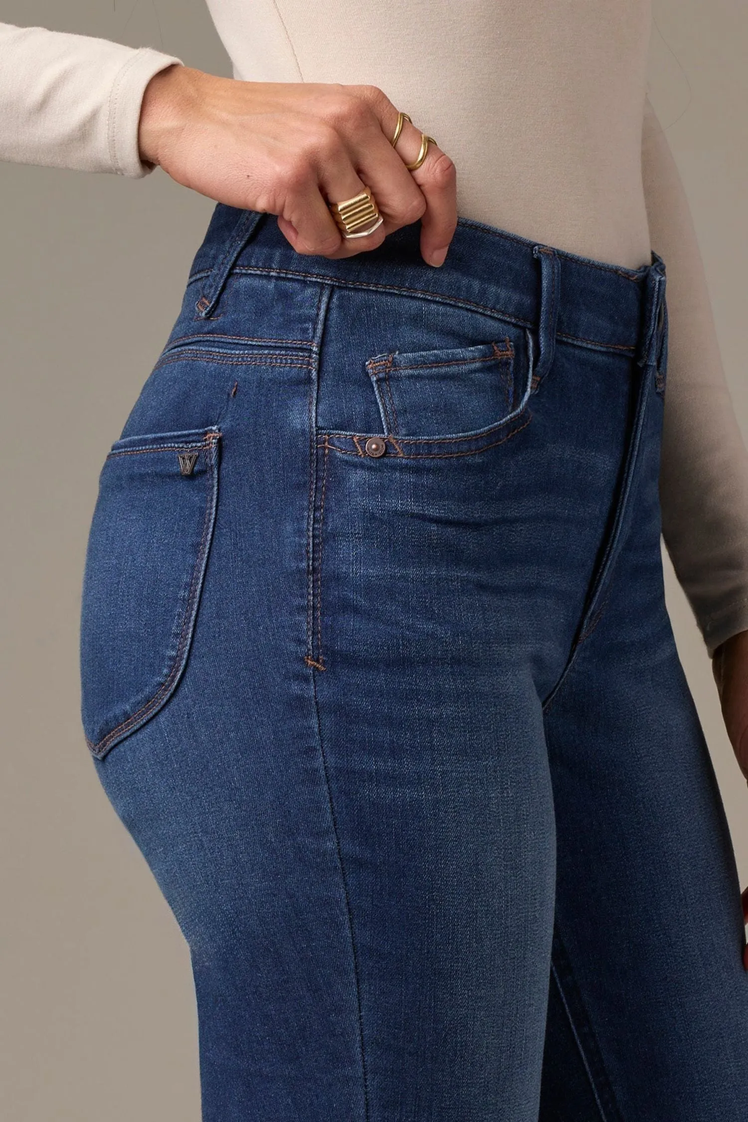 Wit & Wisdom Brittany High Rise Bootcut Jeans - Style L157X0SX